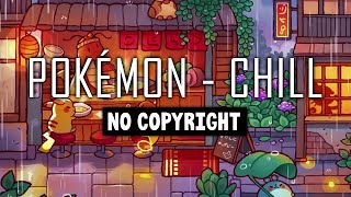 Pokémon & Chill | Relaxing Music to relax, sleep, study ⚡️ | No Copyright Music Mix | 5 Hours + rain screenshot 4