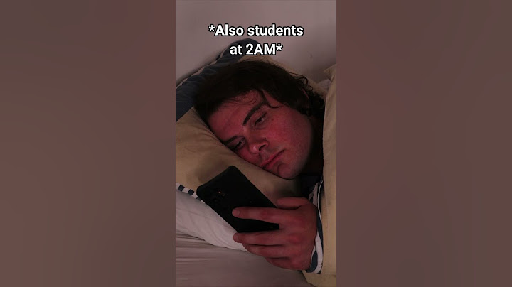 Students Not Getting Enough Sleep.