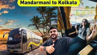 Mandarmani to Kolkata Bus Journey || Digha & Mandarmani route ki sabse fastest bus