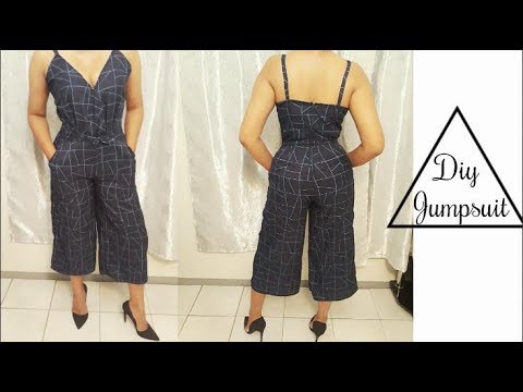 How to make A Jumpsuit #EASY SEWING - YouTube Jamie- Kay