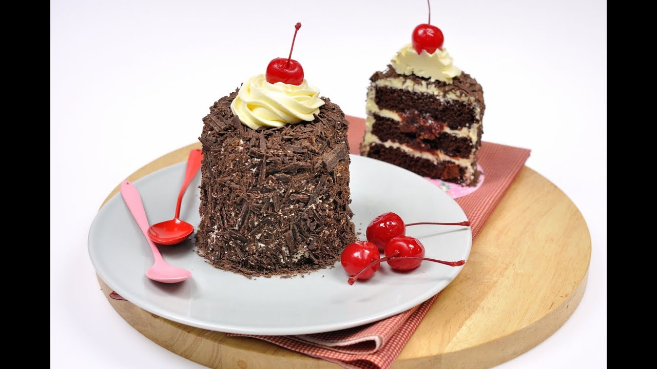 แบล็คฟอเรสต์มินิเค้ก | Black Forest Mini Cake