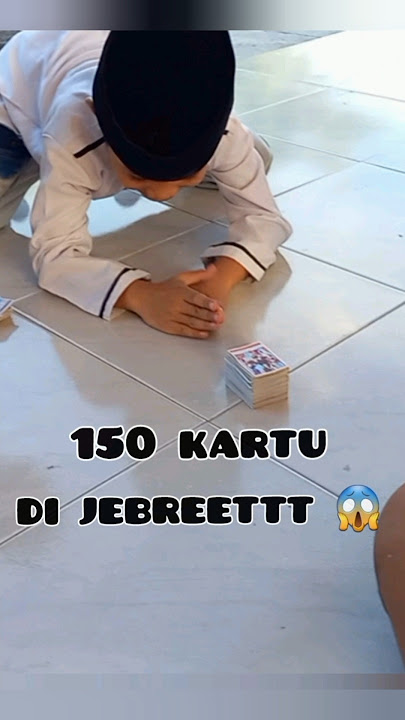 150 CARDS IN JEBREETTT !!! 😱😳 #shorts #patcards #games #play #raka #kids #viralvideo