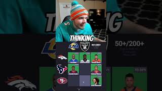 NFL IMMACULATE GRID FULL COMPLETION