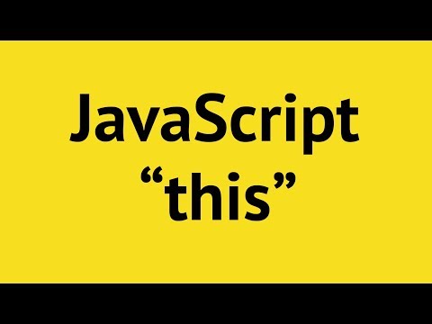 JavaScript this Keyword