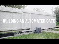 Building an automated gate   a carpenter attempting to weld