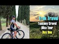 Trek travel tuscany gravel bike tour day one