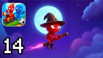 Stickman Party – Gameplay Walkthrough Part 14 – Crazy Multiplayer Gameplay (iOS, Android)