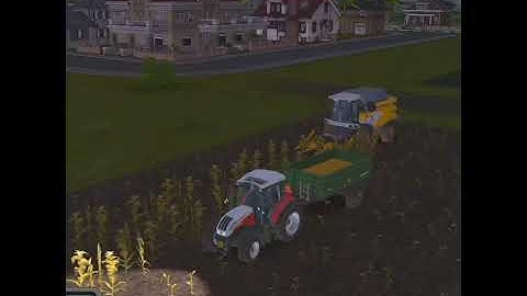 Corn Unloading in FS 16 | FS16 Gameplay | Farming Simulator 16 | FS16 Timelapse #shorts