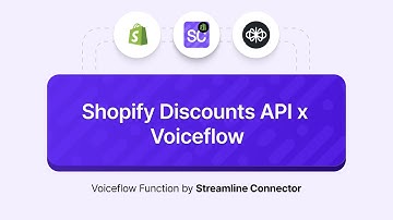 Automate Discount Codes with Streamline Connector + Voiceflow | Shopify Chatbot Integration