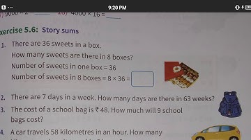 Class-3rd Chapter-5 Multiplication exercise-5.6