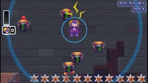 Mega Man Powered Up (8C): Time Man - #71-80 [Challenge Mode]