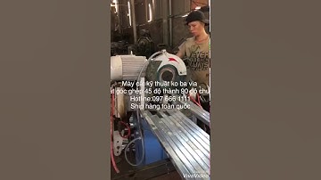 Máy cắt inox tua chậm ko ba via