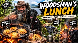Woodsmans Lunch / Filtering water / Campfire cooking