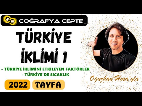 TÜRKİYE İKLİMİ 1 - ( TYT COĞRAFYA )  #TYT #COĞRAFYA #tytcoğrafya