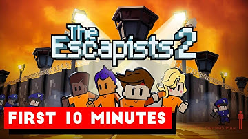 The first 10 minutes of The Escapists 2 - PC - Gameplay - Tutorial