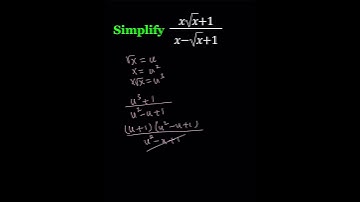 Simplifying A Radical Expression