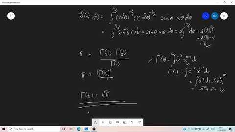 Problems on Beta and Gamma Functions by Dr. Krishna M