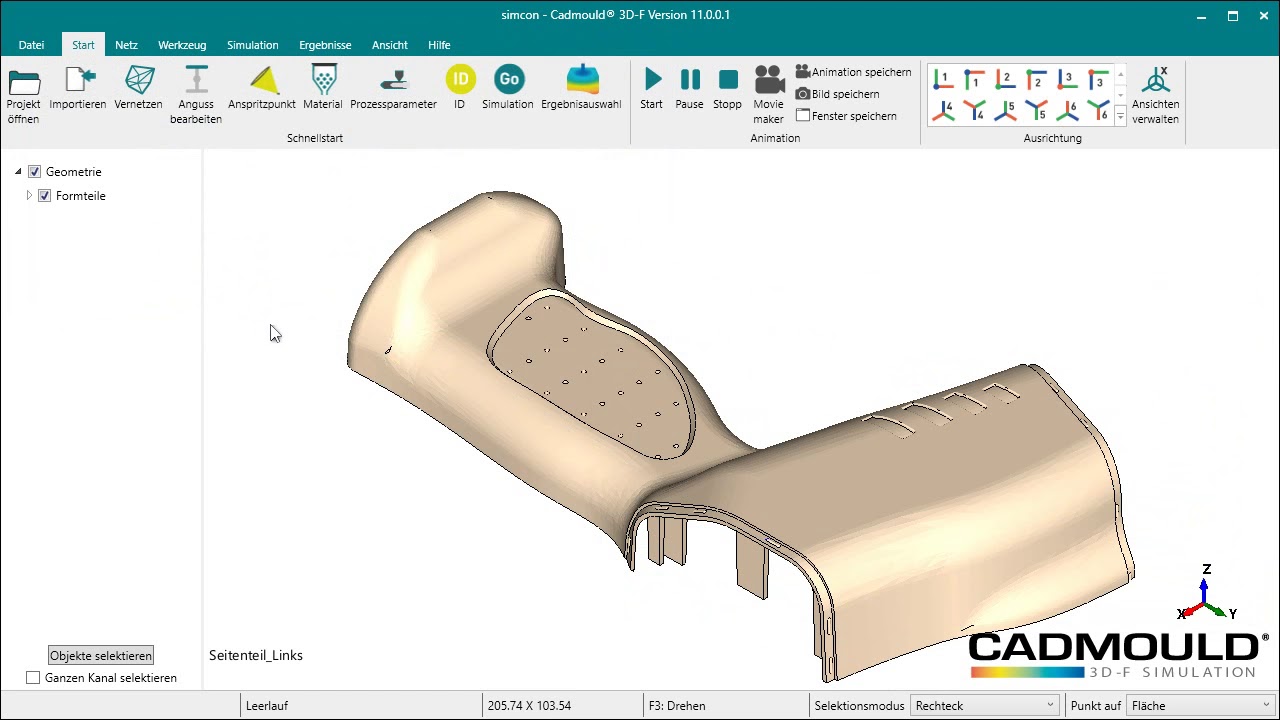 Schnittstellen- Upgrade Drag & Drop Direktimport von CAD Daten