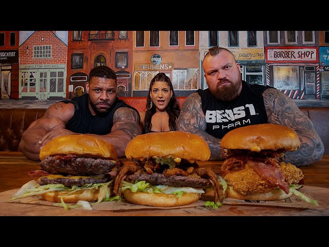 IMPOSSIBLE! 'FAST u0026 RAVENOUS' CHALLENGE | @LeahShutkever Vs. STRONG MEN @eddiehallwsm u0026 @natho11 class=