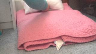 How to make a Build a Bear bed Simple easy build a bear bed for anyone to make for any size bear.