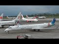 Tampak Jelas, Proses Landing dan Take Off Pesawat Terbang di Bandara Sultan Hasanuddin Makassar