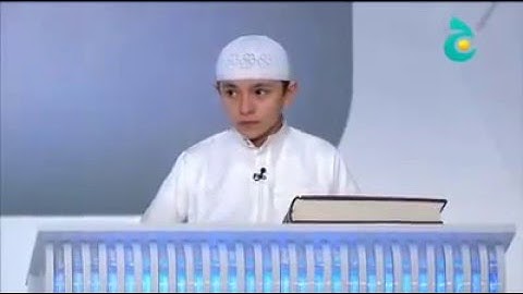 قدرات خارقة للمتسابق  أيام الدين فخر الدين  في حفظ القرآن الكريم مسابقة تيجان النور 2015