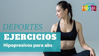 Ejercicios hipopresivos para abdomen - HogarTv producido por Juan Gonzalo Angel Restrepo