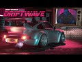 Driftworks driftwave car tuning ad  retro synthwave 80s retrowave