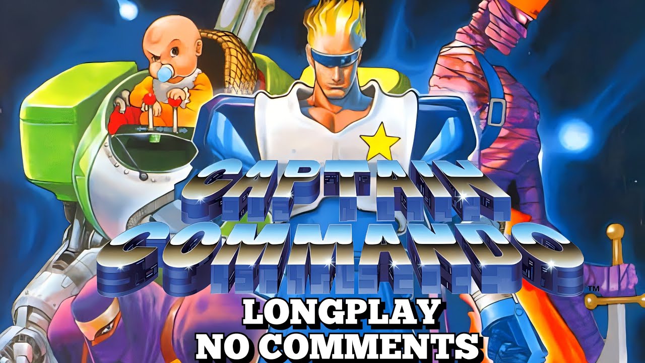 Captain Commando Longplay! #CaptainCommando #Capcom #retro