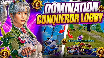 Domination against Bgmi conqueror lobby 🧠 || solo vs squad clutches || Bgmi 