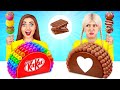 Food Challenge | Expensive vs Cheap Cake Decorating by RATATA COOL
