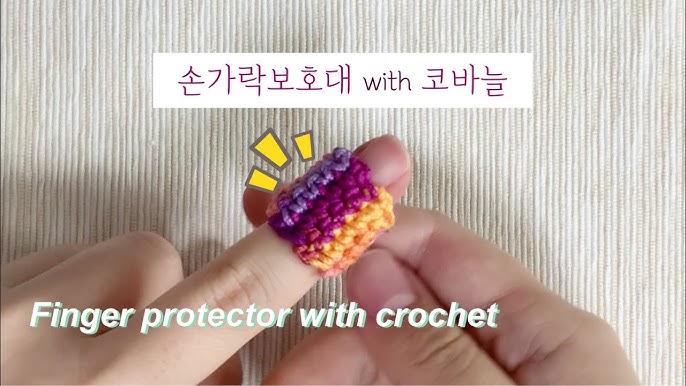 How to Crochet Anti-Sweat Finger Sleeves 