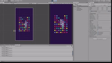 Matches During Piece Falling (Make a Match-Three Puzzle Game in Unity by Wilmer Lin)