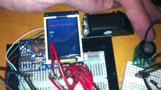 Breathalyzer + Fingerprint Model Prototype