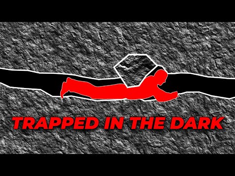 Caver Trapped In A Narrow Tunnel Cave Exploration Gone Wrong