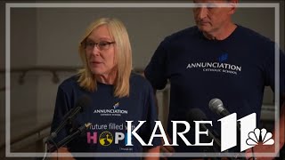 Parents of Annunciation shooting victim deliver statement to Vice President JD Vance