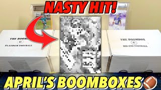 One of My SICKEST Pulls YET!  Opening April's Elite, Platinum, & MidEnd Football Boomboxes