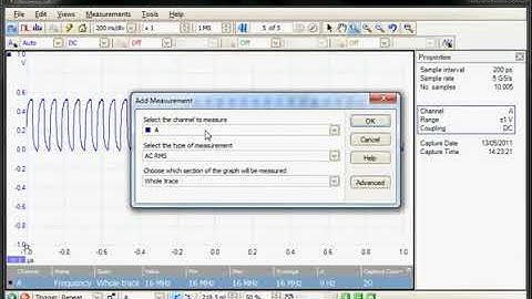 가성비 지존 미래스코프, PC오실로스코프, PicoScope 6, 스코프모드에서 자동측정 (1-12)