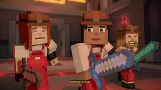 Minecraft: Story Mode Season 2 Episode 5 Part 3 Red Clip Female Jesse