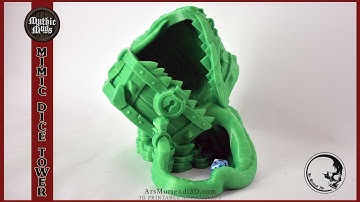 Mimic Dice Tower - Demonstration - Mythic Mugs