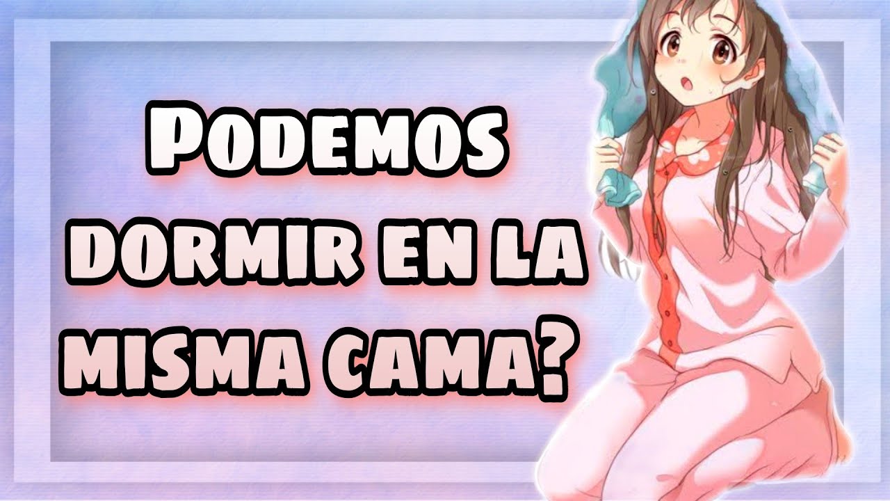 Tu mejor amiga se te declara mientras duermes 💙 | Asmr roleplay español