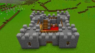 Minecraft Easy Starter Castle 🏰 || @VoiTzbuilds  || #minecraft #minecrafttutorial