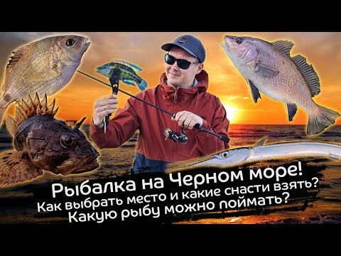 Как поймать рыбу на Черном море / Какой комплект и приманки взять с собой / Гайд по рокфишингу
