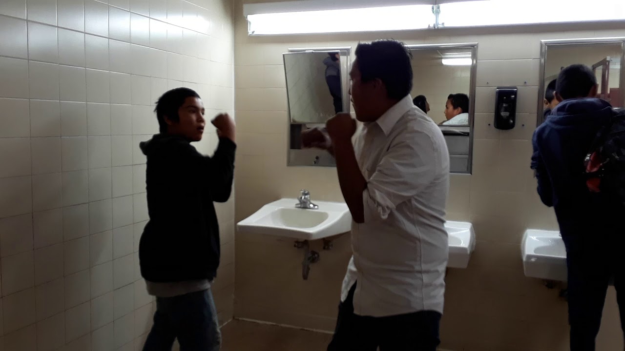 restroom fight YouTube