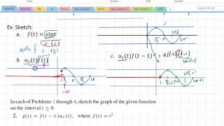 Math 55 Section 6.3(1) Step Function