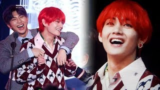 KIM TAEHYUNG (태형 BTS) never fails to make BTS laugh!