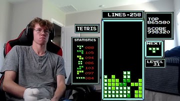 NES Tetris - I didn’t think I would clutch a maxout AND lines pb
