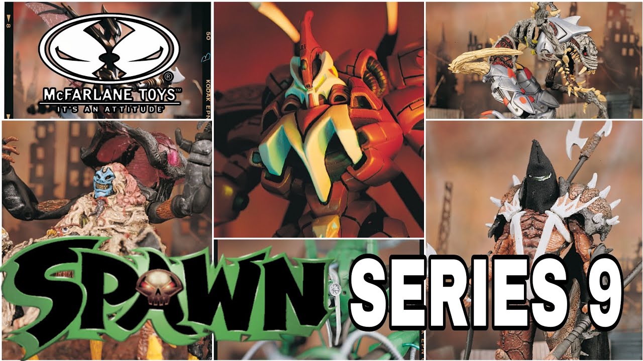 MANGA SPAWN!!! SPAWN FIGURAS SPAWN SERIES 9 MCFARLANE TOYS 1997 RESEÑA