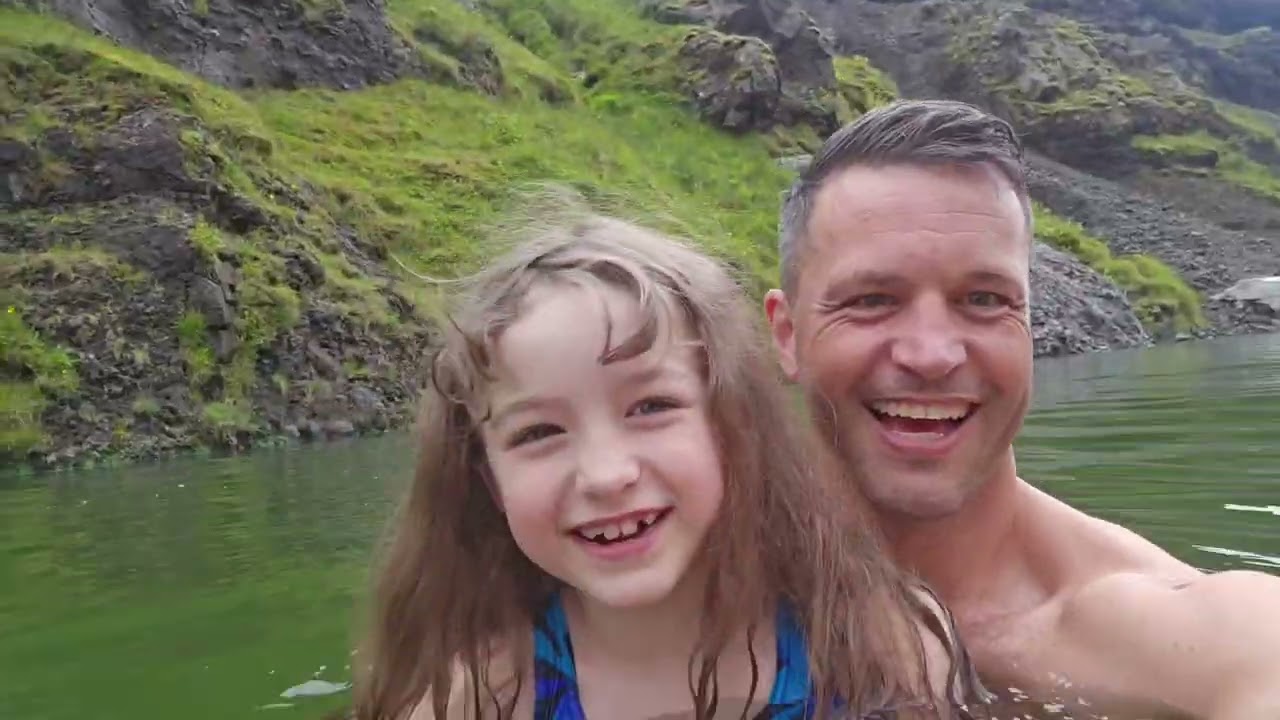 Vestmannaeyjar Day 2 – Glamping, Ferry & a Hidden Swimming Pool Adventure 🏞️⛴️🧸 — Vestmannaeyjar, Iceland — video poster