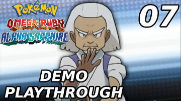 Pokémon Omega Ruby & Alpha Sapphire Special Demo Playthrough - Part 7 (Fifth Visit)